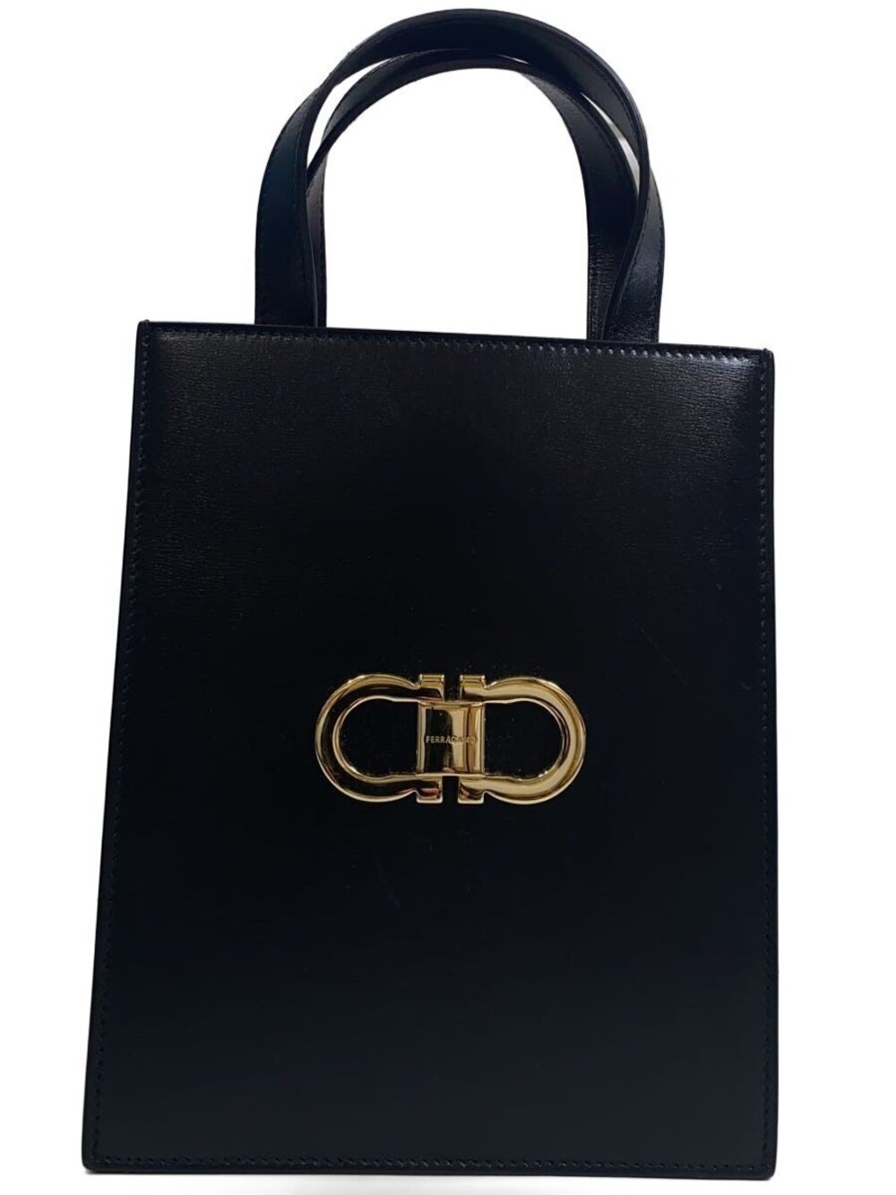 Salvatore Ferragamo Crossbody Bag Leather Black